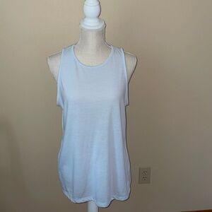WOMENS Nike Dri-Fit Training Tank Top, light blue, size large EUC